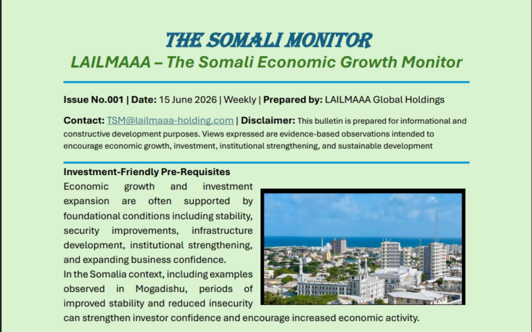The Somali Monitor – Issue 1